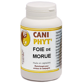 Huile de Foie de Morue Chien Chat Caniphyt