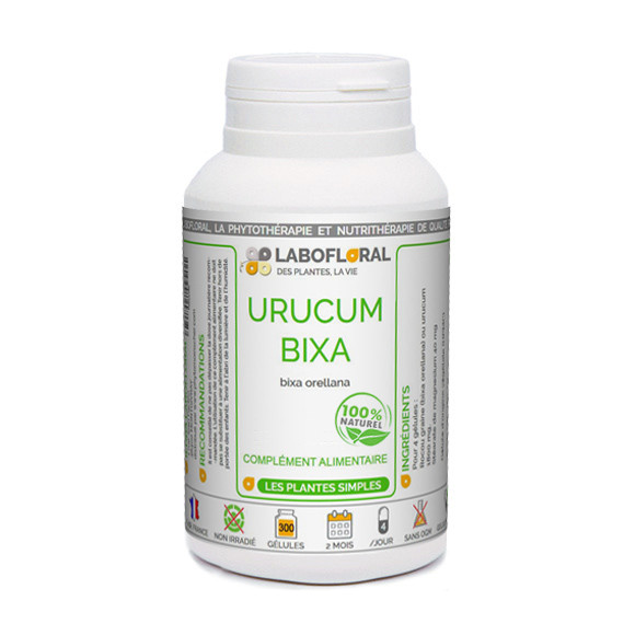 Urucum Labofloral pour votre peau, votre bronzage.