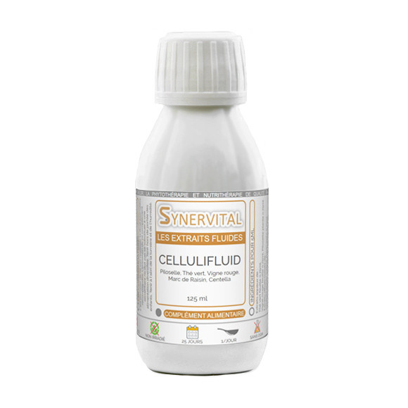 Cellulifluid Synervital extrait fluide contre la cellulite..