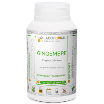 GINGEMBRE Labofloral en gélules.