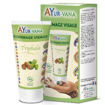 Gommage visage au Triphala Ayurvédique