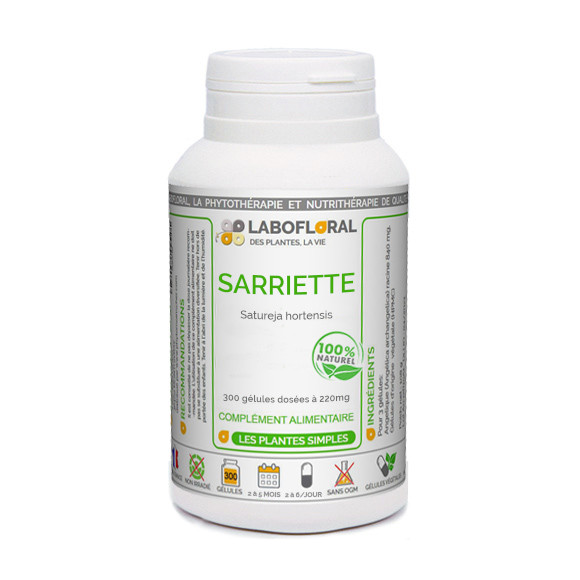 Sariette en gélule pour la digestion.