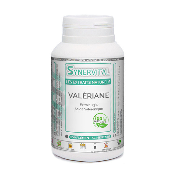 Valériane en Gélules Synervital