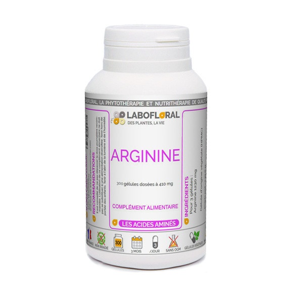 Arginine Labofloral en Gélules.