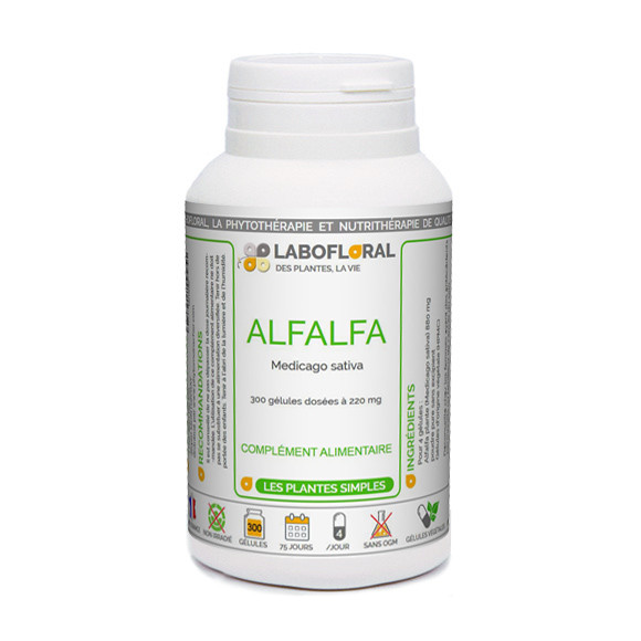 Alfalfa Labofloral, riche en nutriments.