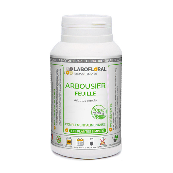 Arbousier Labofloral en gélules.