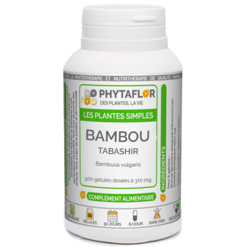 Bambou Phytaflor en gélules pour la solidité osseuse.