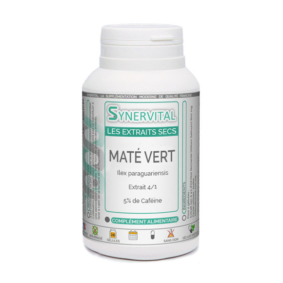 MATE VERT Synervital en gélules