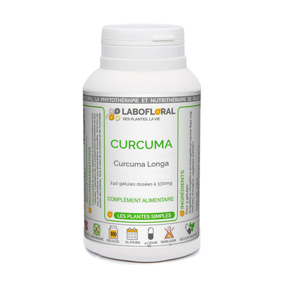 CURCUMA Labofloral antioxydant et anti-inflammatoire naturel.