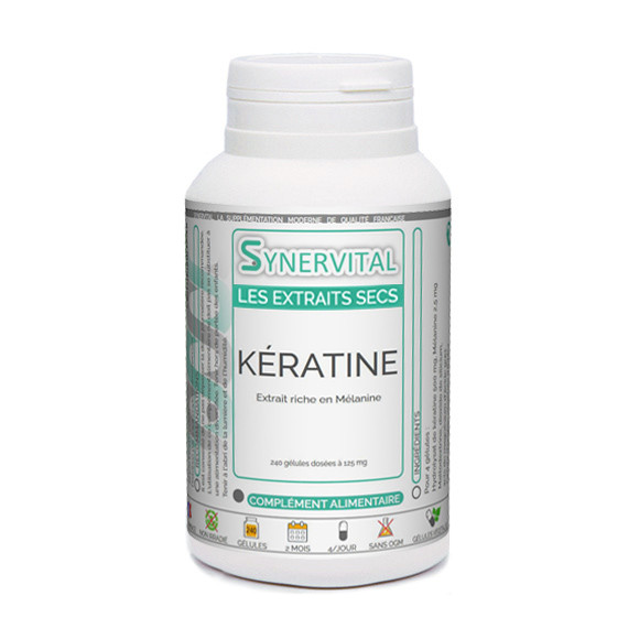 KERATINE Synervital en gélules