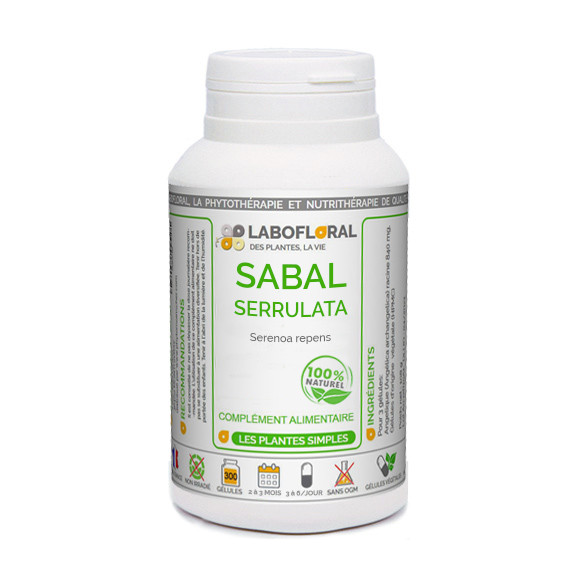 Sabal serrulata pour la prostate et la vessie.