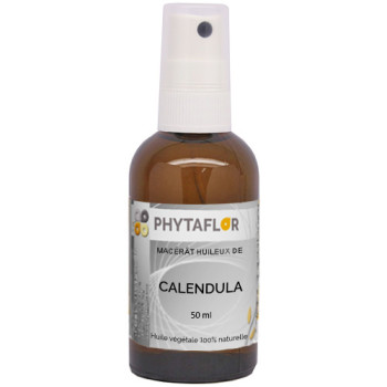 Huile calendula pour adoucir et hydrater.