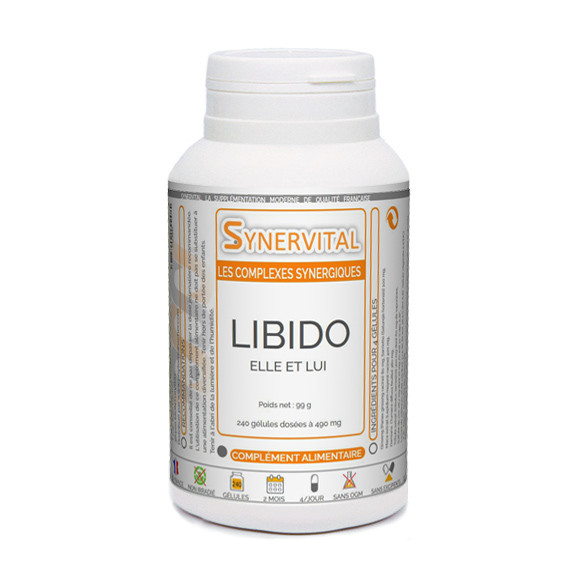 Complexe LIBIDO Synervital en gélules