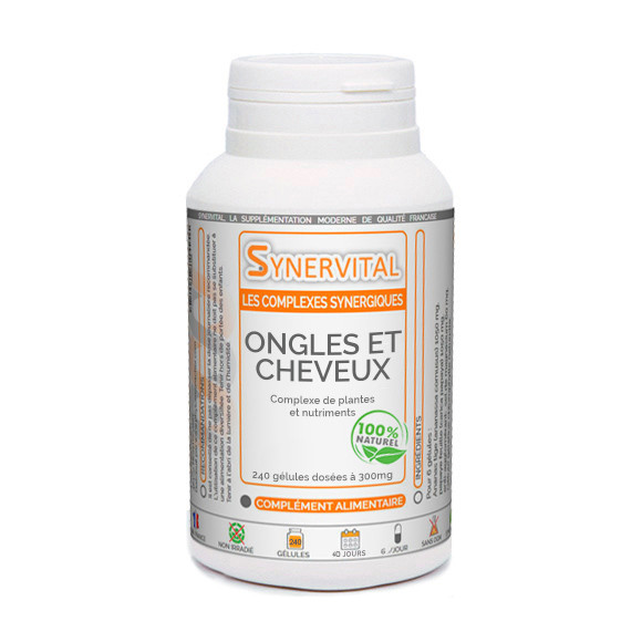 Complexe Ongles et Cheveux Synervital..