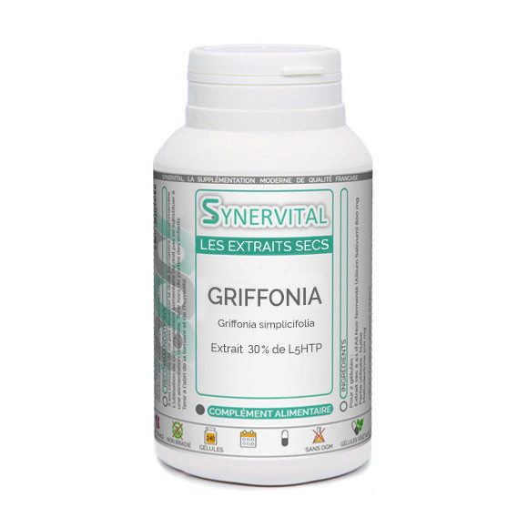 Griffonia extrait sec Synervital en gélules