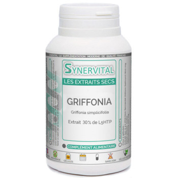 Griffonia extrait sec Synervital en gélules