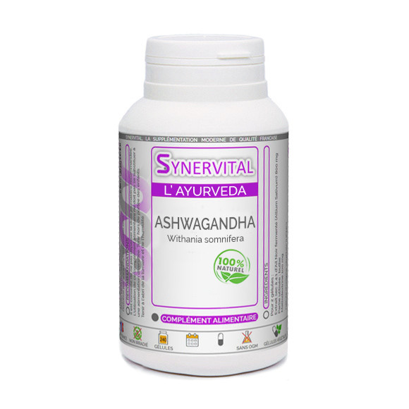 Ashwagandha Synervital en Gélules.