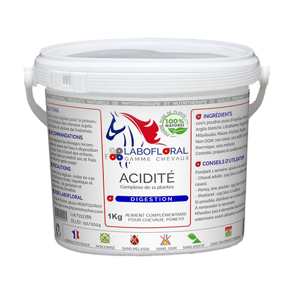 Complexe Acidité Chevaux Labofloral