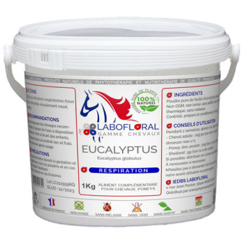 Eucalyptus en poudre pour chevaux