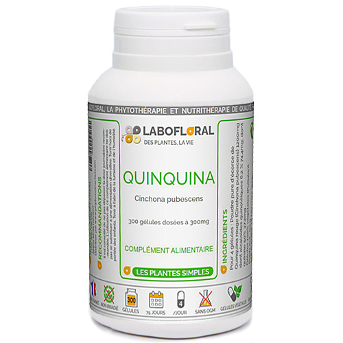 QUINQUINA rouge en glules. bote 50 glules