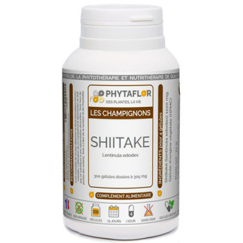 Champignon Shiitaké favorise immunité.