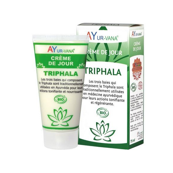 Crème de jour visage Ayurvédique au Triphala Ayurvana