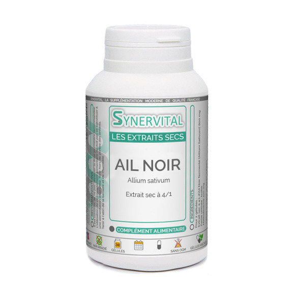 AIL NOIR Synervital en Gélules.