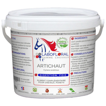 Artichaut en poudre pour chevaux