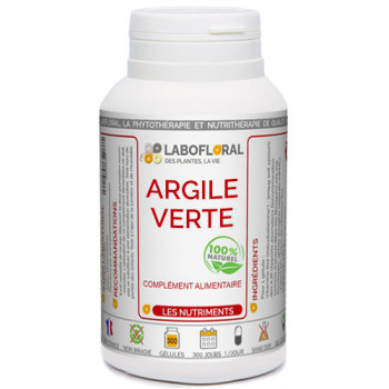 Argile verte Labofloral en Gélules.