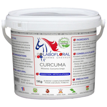 Curcuma en poudre pour chevaux