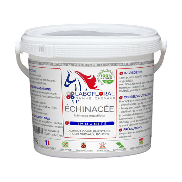 Echinacée en poudre pour chevaux