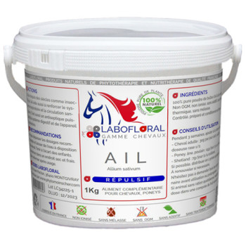 Ail en poudre pour chevaux