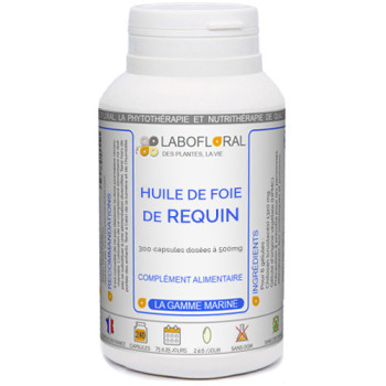 Huile de foie de requin Labofloral en capsules.