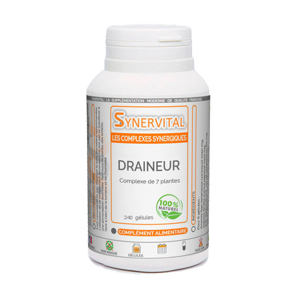 Draineur Synervital 240 gélules