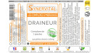 Etiquette Draineur Synervital 240 gélules