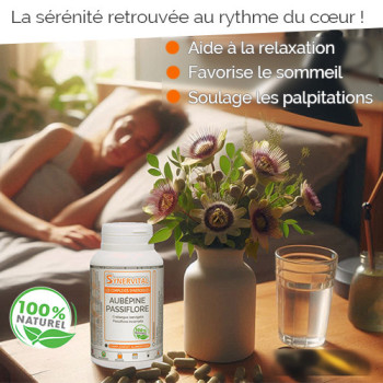 Aubépine Passiflore Synervital bienfaits