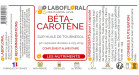 Beta-carotène Labofloral 50 capsules etiquette