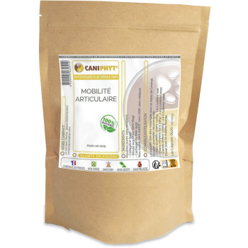 Mobilité articulaire en poudre Caniphyt pour chiens et chats