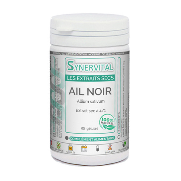 Ail Noir Synervital 60 gélules