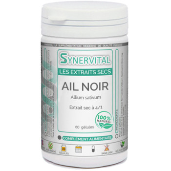 Ail Noir Synervital 60 gélules