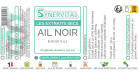 Ail Noir Synervital 60 gélules étiquette