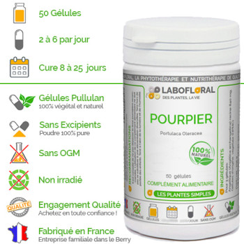 Pourpier Labofloral 50 gélules avantages