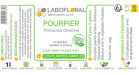 Pourpier Labofloral 50 gélules étiquette