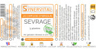 Sevrage Synervital 60 gélules étiquette