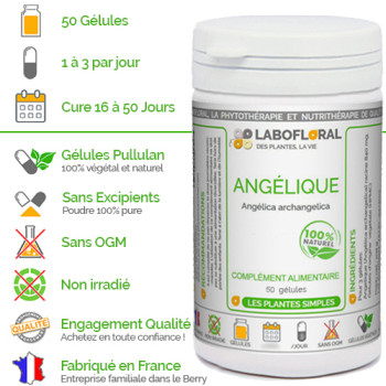 Angélique Labofloral 50 gélules avantages