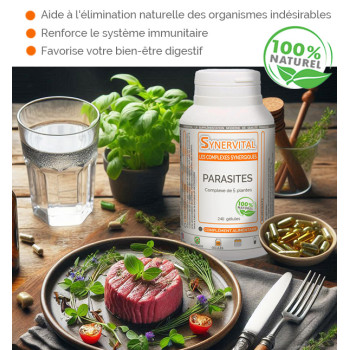 Parasites Synervital bienfaits