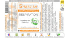 Respiration Synervital 120 gélules  étiquette