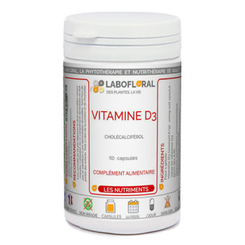 Vitamine D3 50 capsulesLabofloral
