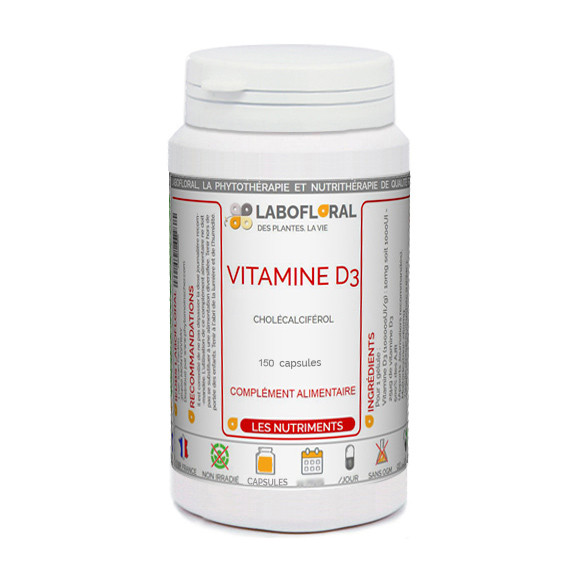 Vitamine D3 150 capsulesLabofloral