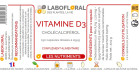 Vitamine D3 150 capsules Labofloral étiquette